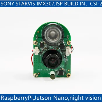 CS-MIPI-IMX307 de Visão Noturna infravermelha para o Raspberry Pi 4/3B+/3 e Jetson Nano,XavierNX,IMX307 MIPI CSI-2 de 2MP ISP, o Módulo de Câmera de