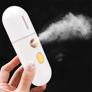 Nano portátil Spray Facial Steamer - Hidratar e Purificar a Sua Pele com a Névoa Fria de Ar - Perfeito para Viagens e Quarto Uso