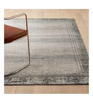 GG0829 Moderno e minimalista em estilo Bauhaus tapete com uma sensação de luxo, preto resistente da mancha da mesa de café, quarto tapete