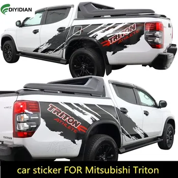 Novo adesivo de carro PARA a Mitsubishi Triton corpo decoração exterior especiais personalizadas de esportes da moda decalque acessórios