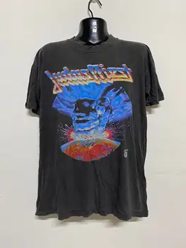 Vintage ANOS 80, Judas Priest Ram Na Cidade da Europa Tour 88 Promo Concerto Camiseta Tamanho Grande