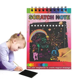 Zero Artes-Artesanato Notebook 10pcs Criativo Caderno de esboços de desenhos animados Papel de DIY Graffiti Ferramenta arco-íris Zero Brinquedo Para Crianças