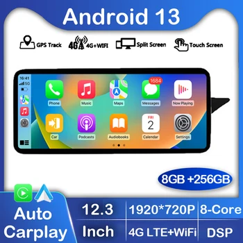 Android 13 Apple CarPlay Para a Mercedes Benz Classe E W212 2009-2016 RHD E300 GPS, auto-Rádio Multimédia Player Estéreo 360 Câmara BT