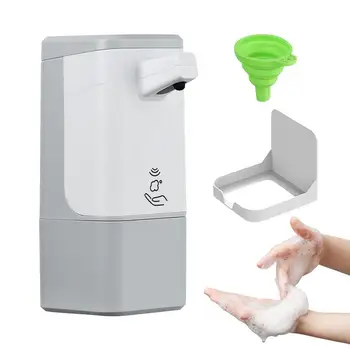 600ml saboneteira Automática de Espuma de Touchless Smart Display Sensor Infravermelho Dispensadores de Sabonete Líquido Mãos máquina de lavar