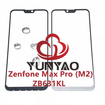 Substituição de LCD Frontal de Vidro da Tela de Toque Lente Externa Para Asus Zenfone Pro Max (M2) ZB631KL X01BDA