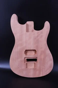 Yinfente Nova Guitarra Elétrica de Corpo Sólido de Madeira Inacabada Projeto DIY de Alta Qualidade do Captador P90 PRS Estilo de Corpo Luthier Utilizar -S30T