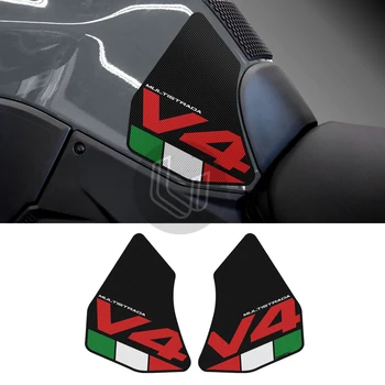 Para a Ducati Multistrada V4 1100 Esporte 1100 2021-2022 Motocicleta Anti-slip do Lado do Tanque de Almofada de Proteção de Joelho de Aderência do Tapete
