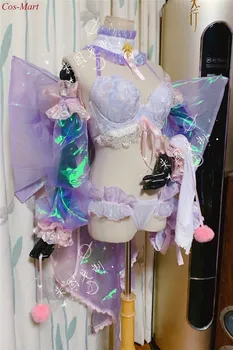 Cos-Mart Jogo Fate/Grand Ordem Mash Kyrielight Cosplay Traje Sweet Bikini Sexy Festa De Halloween Papel De Jogar Roupas Personalizadas-Faça