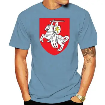 da Bielorrússia (Belarus) brasão de armas de 1991 Busca homens tops homem de t-shirt de algodão t-shirt dos homens novo estilo de verão t-shirt camiseta