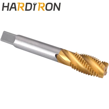 Hardiron M24 canal helicoidal Toque, HSS revestimento de Titânio M24x3 canal helicoidal Plug Threading Toque
