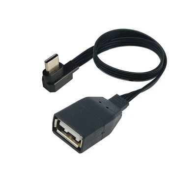 Tipo de Adaptador USB-C Adaptador OTG Cabo 5CM-50CM USB 3.1 Tipo C Plug USB 2.0 e UM Fêmea OTG Cabo de Dados do Adaptador