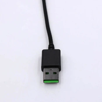 Cabo de Mouse USB Cabo de PVC Ratos Linha de Substituição do Fio para Razer DeathAdder Essencial 6400 DPI Mouse Parte de Reparo