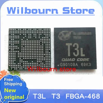1-5pcs/LOTE de 100% Novo T3 T3L BGA 468 CPU Quad core chip do processador