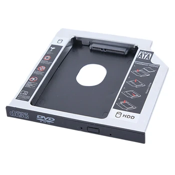 NOVO-Suporte da Unidade de disco Rígido de 2,5 Polegadas Unidade de disco Rígido secundária SATAI II III SDD Mecânica da Unidade de disco Rígido Universal de DVD CD-ROM