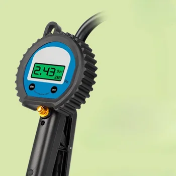 Display Digital medidor de pressão de pneu de carro, de alta precisão eletrônica de medidor de pressão para a reparação automotiva, inflação do pneu bitola