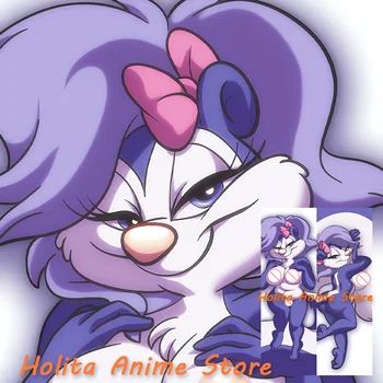 Dakimakura Fifi La De Fumos Anime Tiny Toon Adventures Double Sided Imprimir A Vida Do Corpo Do Tamanho Fronha De Presente