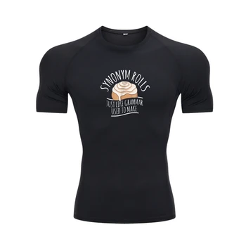 Sinônimo Rola Engraçado Gramática Inglesa Trocadilho Presente Camiseta De Presente De T-Shirt De Algodão De Mens T-Shirts Presente Designer