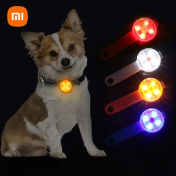 Xiaomi Impermeável do DIODO emissor de Cão, Gato Colar de Pingente de Segurança da Noite Luminosa de Luz de Piscamento do Pendente Com Luz Para Cão, Gato Acessórios